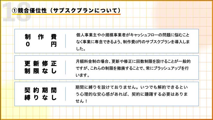 経済的負担を軽減できるプランをご用意_サブスクプランについて